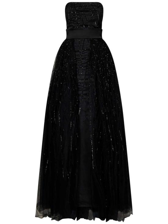26FW 룸76 롱 원피스 FRAS24501009 Black - ROOM76