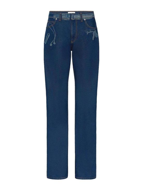 26FW 장 폴 고티에 데님 팬츠 TR060D02757 Blue