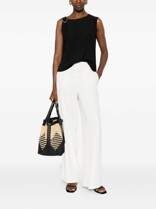 26SS 페니 블랙 수트 팬츠 261113110227E15 White - PENNYBLACK