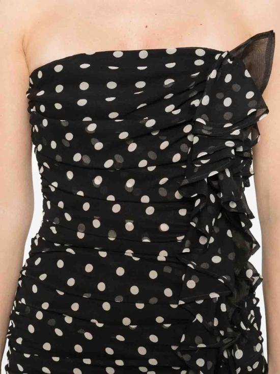 26SS 니나리찌 숏 원피스 26PCRO047SE140I9072 Black - NINA RICCI