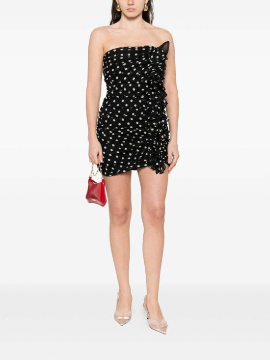 26SS 니나리찌 숏 원피스 26PCRO047SE140I9072 Black - NINA RICCI