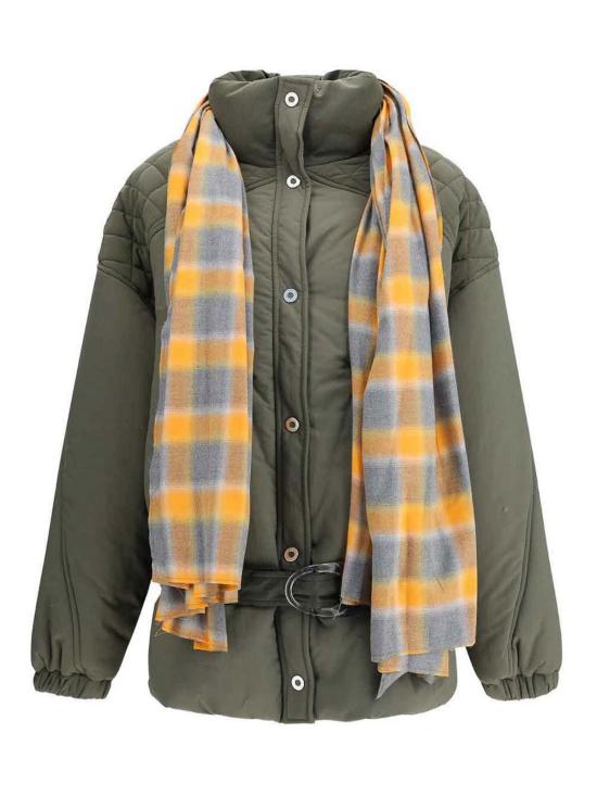 25FW 마벨 패딩 AFW1002TENYL01OLIVE Green