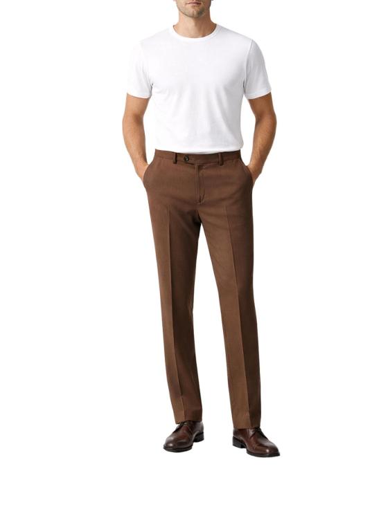 26FW 프랜지스 콜렉션 수트 팬츠 4C10EAUTXAYEUE40 Brown - FRANZESE COLLECTION
