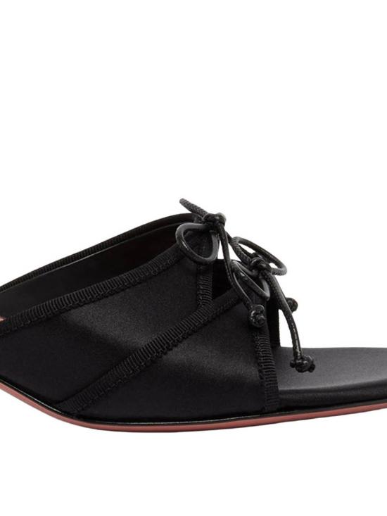 26FW 아미나 무아디 뮬/슬리퍼 ELEONORASLIPPER45BLACK Black - AMINA MUADDI