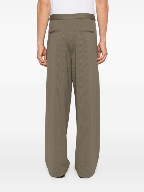 26SS 엠포리오 아르마니 스트레이트 팬츠 EM005542AF22051U6128 Light Brown - EMPORIO ARMANI