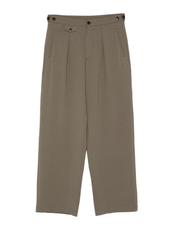 26SS 엠포리오 아르마니 스트레이트 팬츠 EM005542AF22051U6128 Light Brown