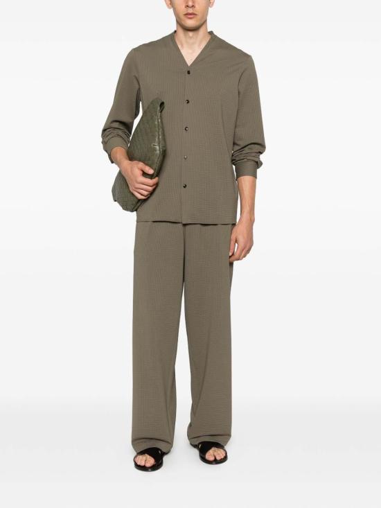 26SS 엠포리오 아르마니 스트레이트 팬츠 EM005542AF22051U6128 Light Brown - EMPORIO ARMANI
