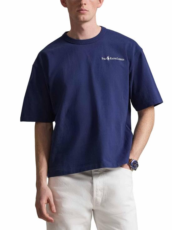 26SS 폴로 랄프로렌 반팔 티셔츠 710B13489004 Blue - POLO RALPH LAUREN