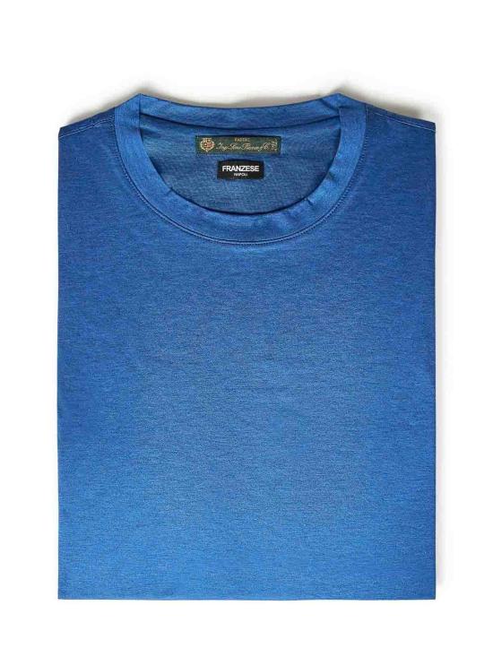 26FW 프랜지스 콜렉션 반팔 티셔츠 FRATH09AZZURRO Light Blue - FRANZESE COLLECTION