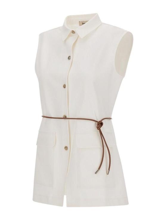 26SS 에르노 베스트 CM000038D560351100 White - HERNO