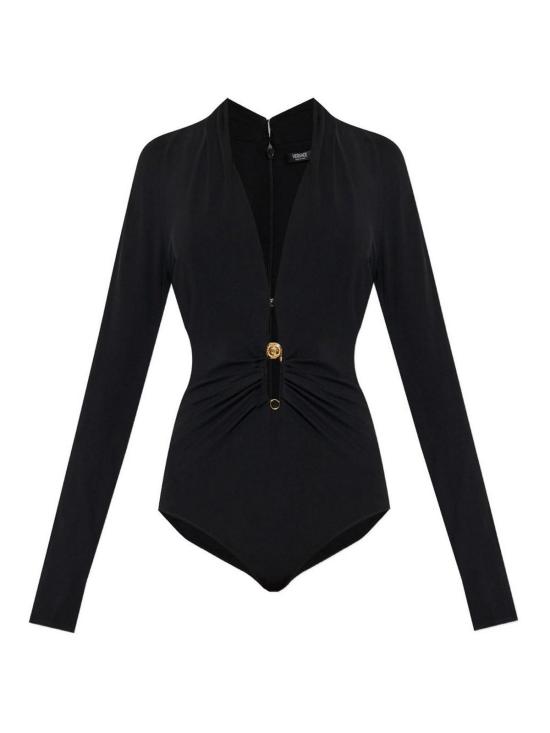 26SS 베르사체 바디수트 티셔츠 10210181A144751B000 Black