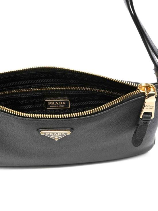 25SS 프라다 브루 트라이앵글 로고 숄더백 1BC2382CYSF03BH Camel - PRADA
