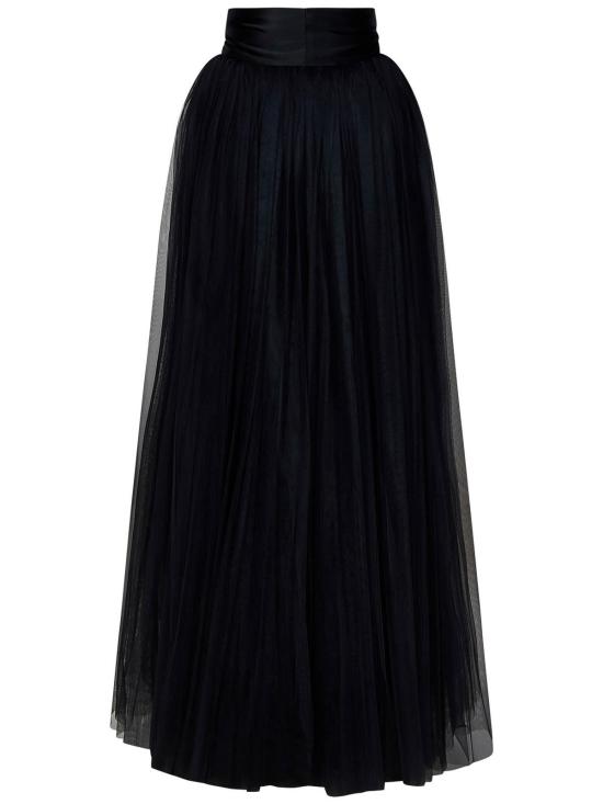 26FW 룸76 롱 스커트 FRAS24310009 Black - ROOM76