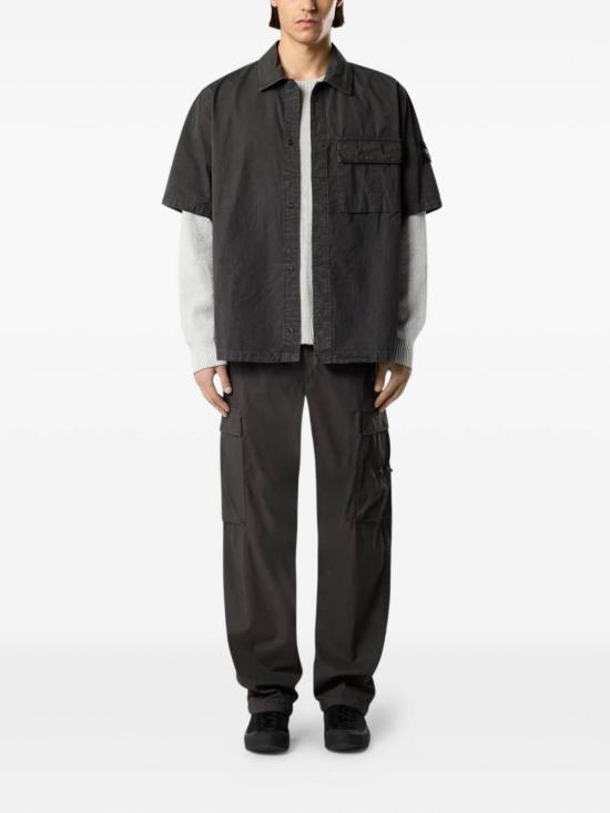 26SS 스톤 아일랜드 반팔 셔츠 L1S151200031S00WNV0165 Grey - STONE ISLAND