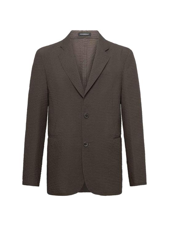 26SS 엠포리오 아르마니 수트 자켓 EM005801TE20392U6128 Brown - EMPORIO ARMANI