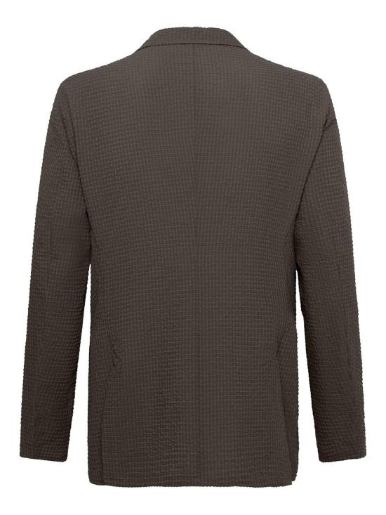 26SS 엠포리오 아르마니 수트 자켓 EM005801TE20392U6128 Brown - EMPORIO ARMANI