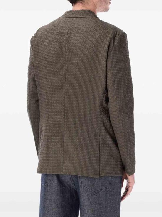 26SS 엠포리오 아르마니 수트 자켓 EM005801TE20392U6128 Brown - EMPORIO ARMANI