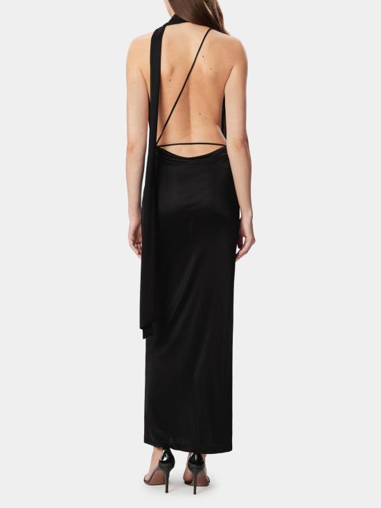 26SS 아마주인 롱 원피스 12VIVUSBLBLACK - AMAZUIN
