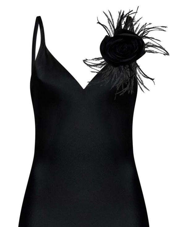 26FW 룸76 롱 원피스 FRAS24507009 Black - ROOM76