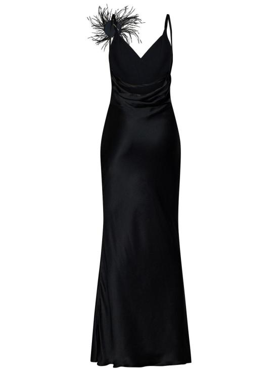 26FW 룸76 롱 원피스 FRAS24507009 Black - ROOM76