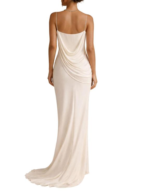 26SS 아멘쿠튀르 롱 원피스 AMS26520051 WHITE - AMEN COUTURE