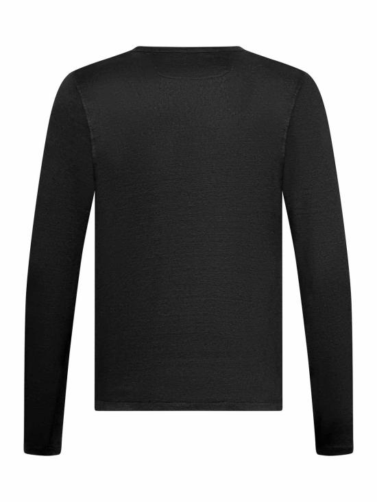 26SS 프랜지스 콜렉션 긴팔 티셔츠 AU5361C1002 Black - FRANZESE COLLECTION