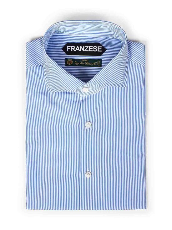 26FW 프랜지스 콜렉션 긴팔 셔츠 FRACM22BLU Blue - FRANZESE COLLECTION