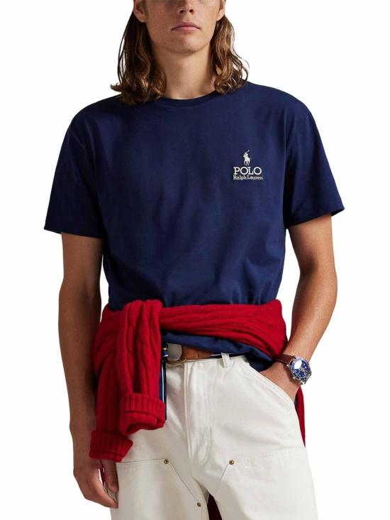 26SS 폴로 랄프로렌 반팔 티셔츠 710981136009 Blue - POLO RALPH LAUREN