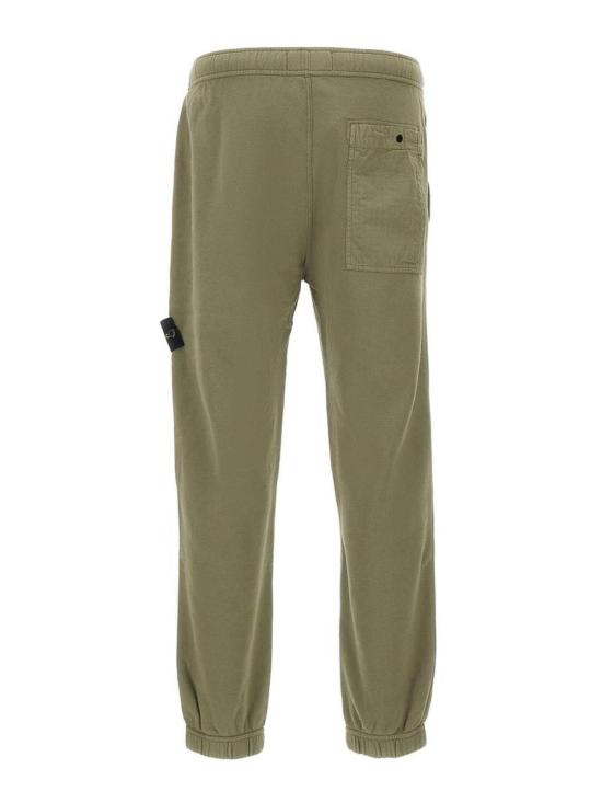 26SS 스톤 아일랜드 코튼 플리스 레귤러 핏 조거 L1S156200004S0410V005G Green - STONE ISLAND