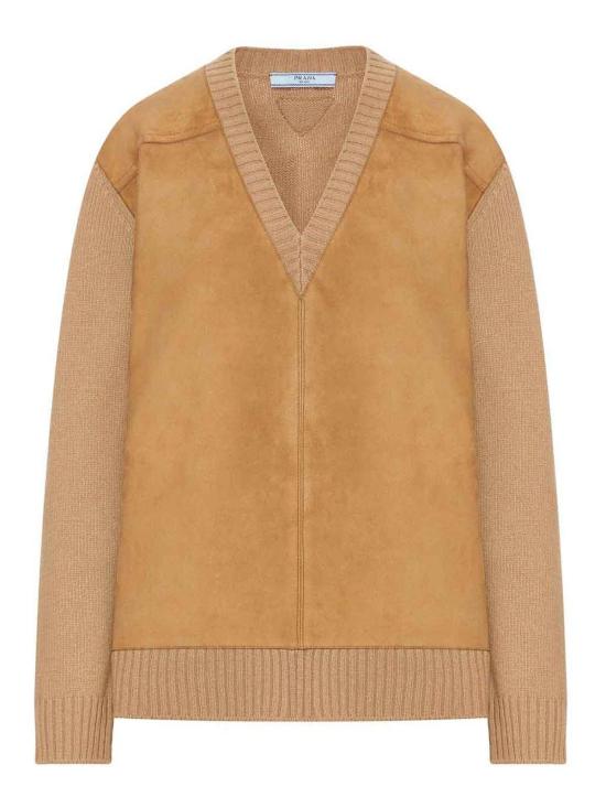 25FW 프라다 긴팔 티셔츠 P24T2BSOOO173PF0C59 Camel