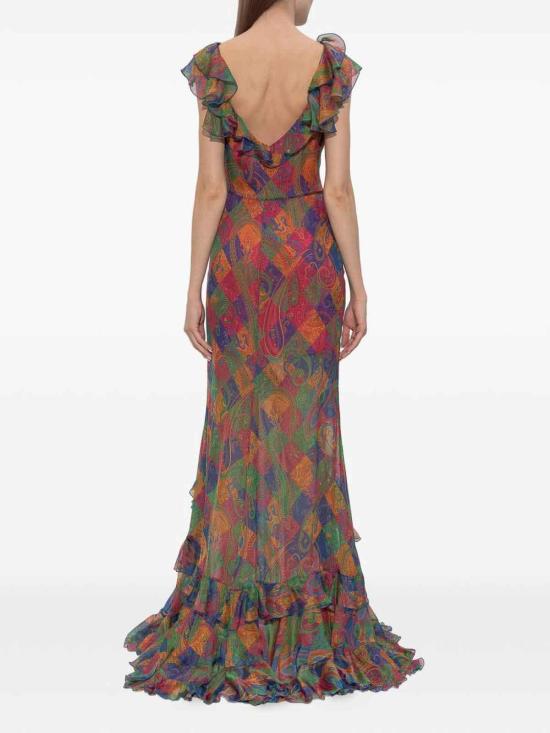 26SS 에트로 롱 원피스 WRHA056499SA1N1X0854 Multicolour - ETRO