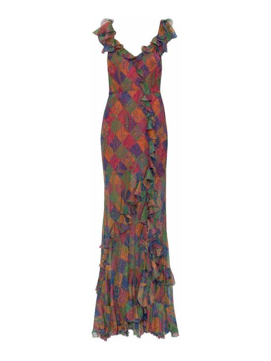 26SS 에트로 롱 원피스 WRHA056499SA1N1X0854 Multicolour