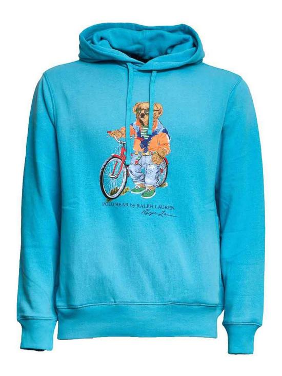 26SS 폴로 랄프로렌 후드 티셔츠 710B14624001 Blue