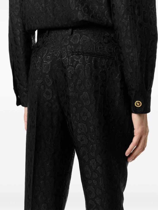 25FW 베르사체 수트 팬츠 10166481A157851B000 Black - VERSACE