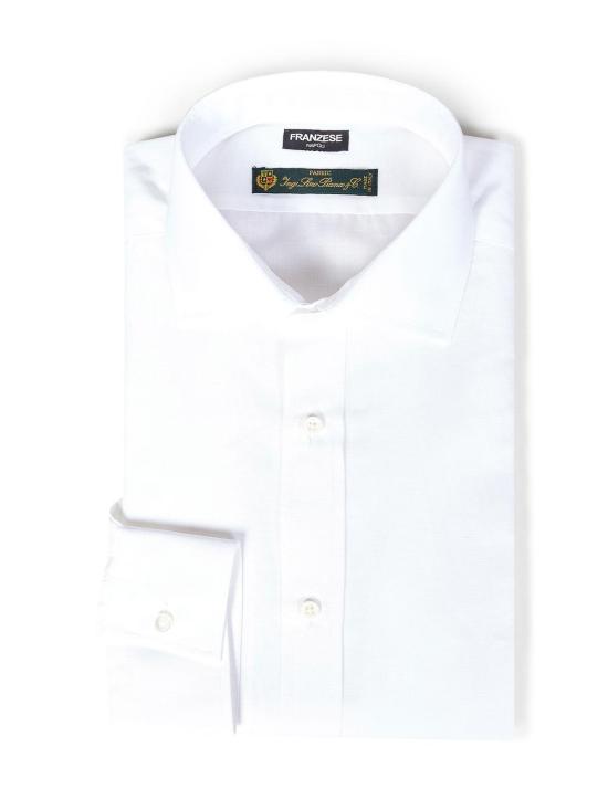26FW 프랜지스 콜렉션 긴팔 셔츠 FRAC4522BIANCO White - FRANZESE COLLECTION