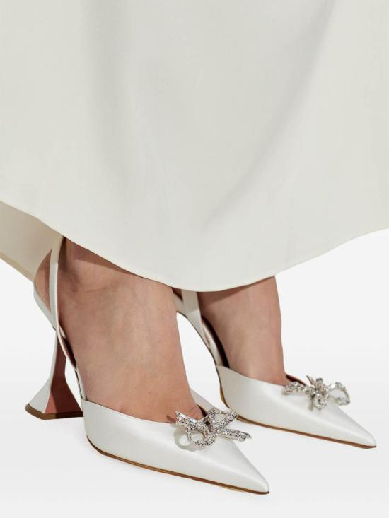 26FW 아미나 무아디 힐/펌프스 ROSIESLING95IVORY WHITE - AMINA MUADDI