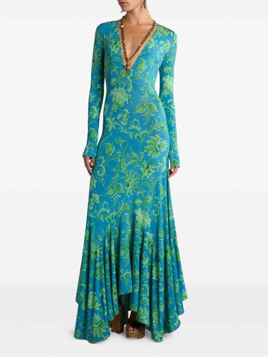 26SS 에트로 롱 원피스 WRHA051599IAD37X0885 BLUE - ETRO