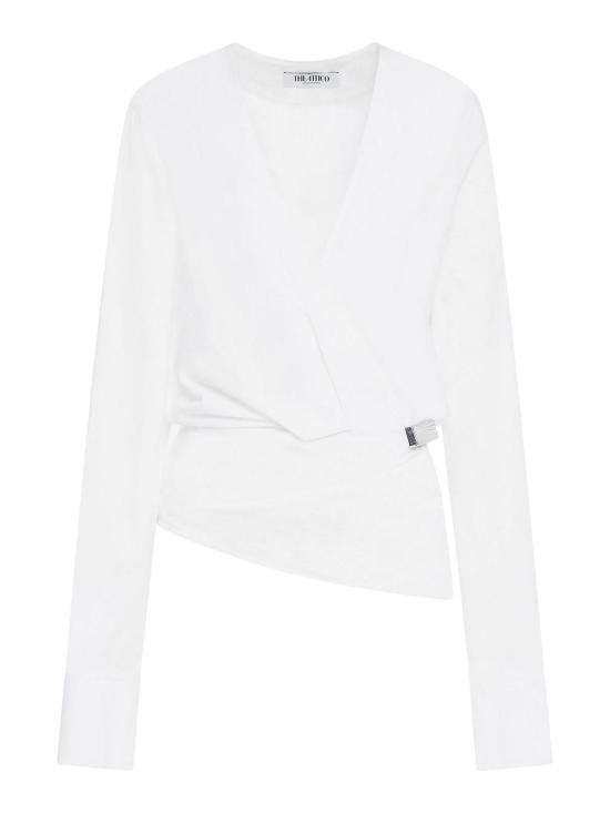 26FW 디 아티코 긴팔 티셔츠 251WCE00005CC052AA001 White