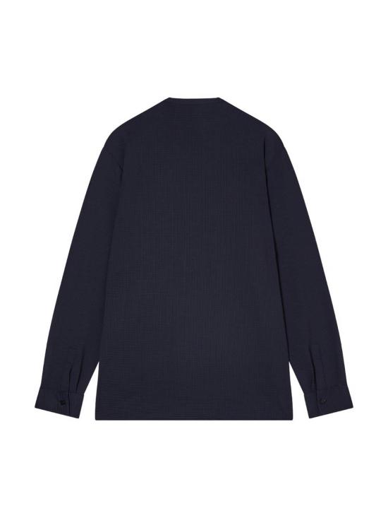 26SS 엠포리오 아르마니 긴팔 셔츠 EM005464AF22051U8139 Blue - EMPORIO ARMANI