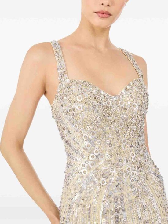 26SS 제니 팩햄 롱 원피스 ZDD144L2164 White - JENNY PACKHAM