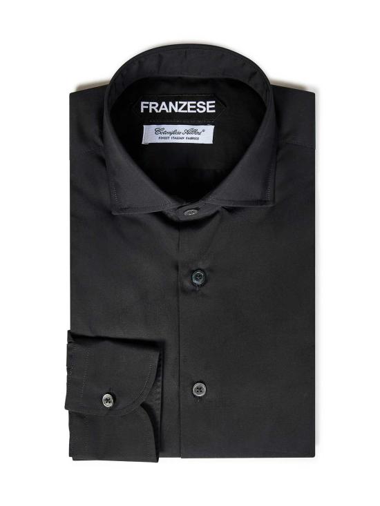 26FW 프랜지스 콜렉션 긴팔 셔츠 A10015NERO Black - FRANZESE COLLECTION