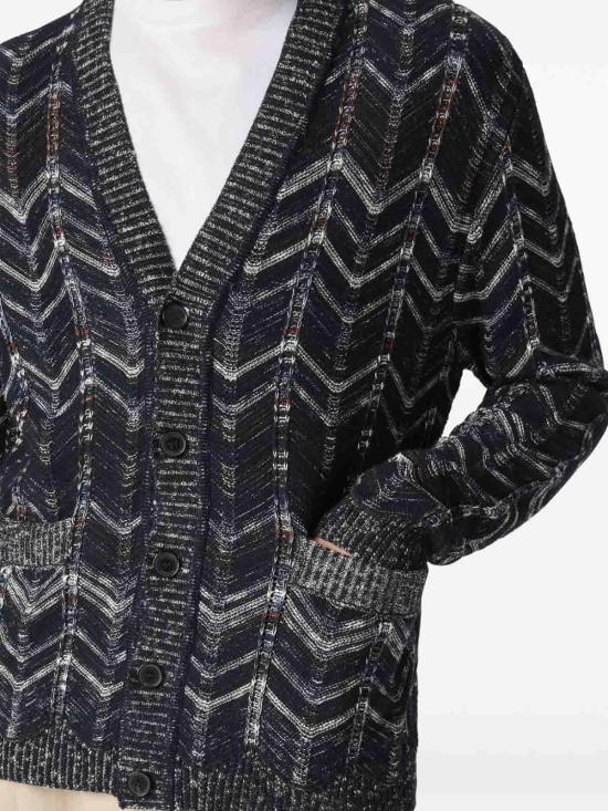 26FW 미소니 가디건 US26SM00BK01G9S72PC BLUE - MISSONI