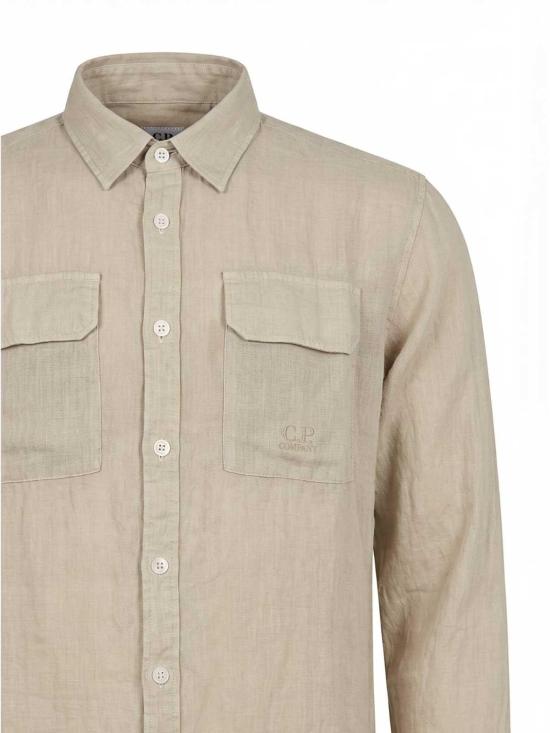 26SS 씨피 컴퍼니 긴팔 셔츠 20CMSH274A110533G904 Grey - C.P. COMPANY