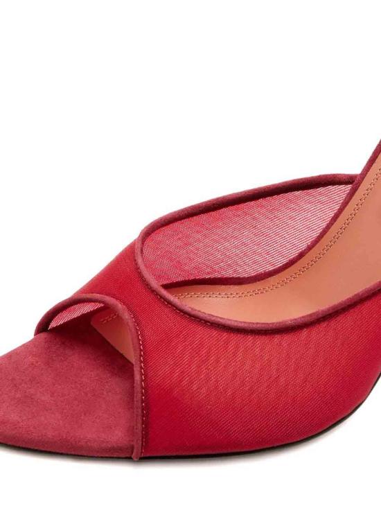 26FW 아미나 무아디 뮬/슬리퍼 ALEXAMESHSLIPPER95RUBY Red - AMINA MUADDI