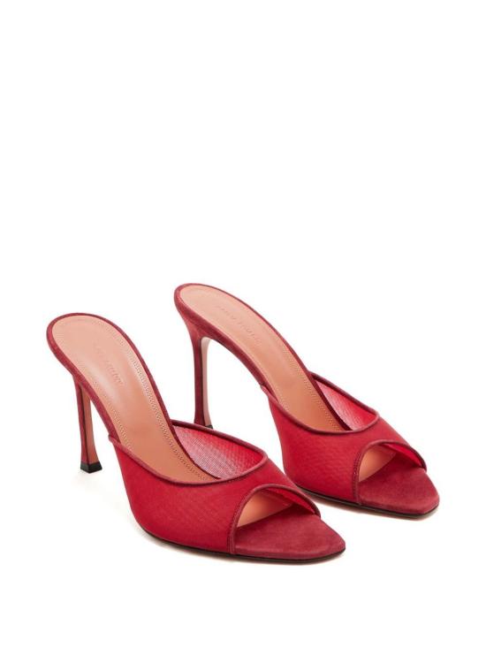 26FW 아미나 무아디 뮬/슬리퍼 ALEXAMESHSLIPPER95RUBY Red - AMINA MUADDI