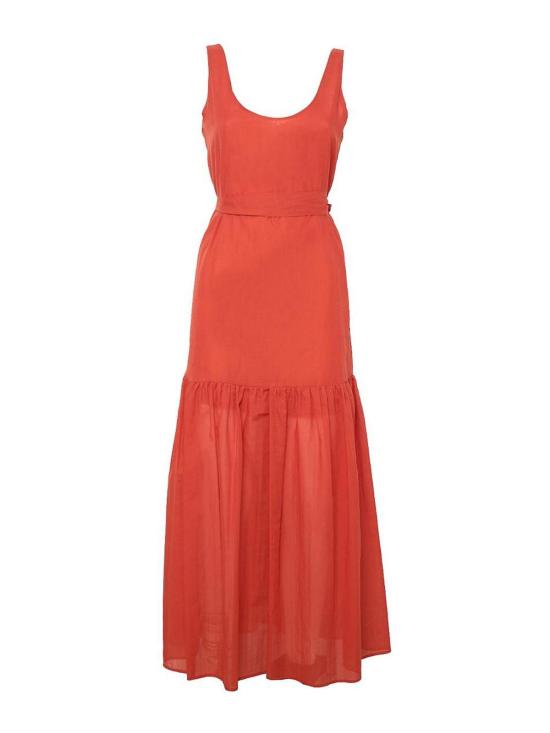 26SS 페니 블랙 롱 원피스 261122114327E15 ORANGE