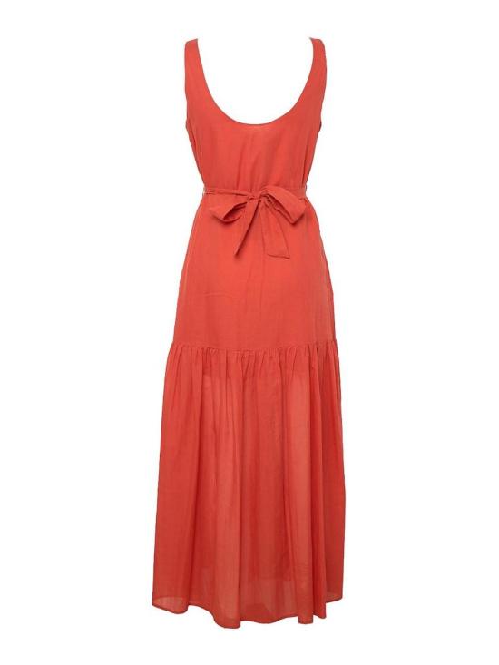 26SS 페니 블랙 롱 원피스 261122114327E15 ORANGE - PENNYBLACK