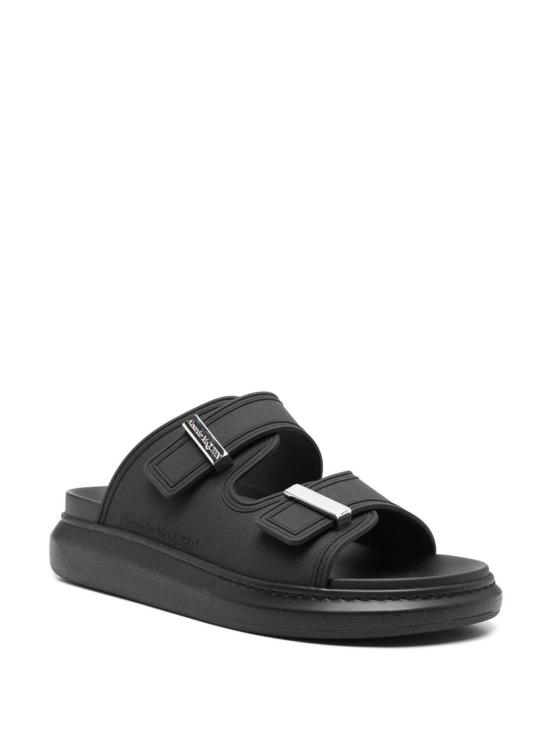 26SS 알렉산더 맥퀸 하이브리드 슬라이드 663563W4Z511081 Black - ALEXANDER MCQUEEN