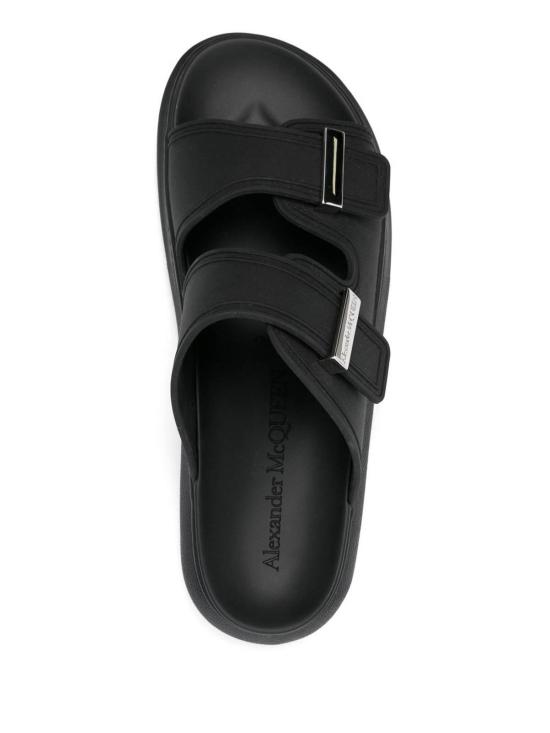 26SS 알렉산더 맥퀸 하이브리드 슬라이드 663563W4Z511081 Black - ALEXANDER MCQUEEN