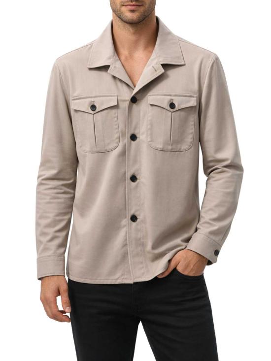 26SS 프랜지스 콜렉션 긴팔 셔츠 2OS42AATXAYEUE10 Beige - FRANZESE COLLECTION